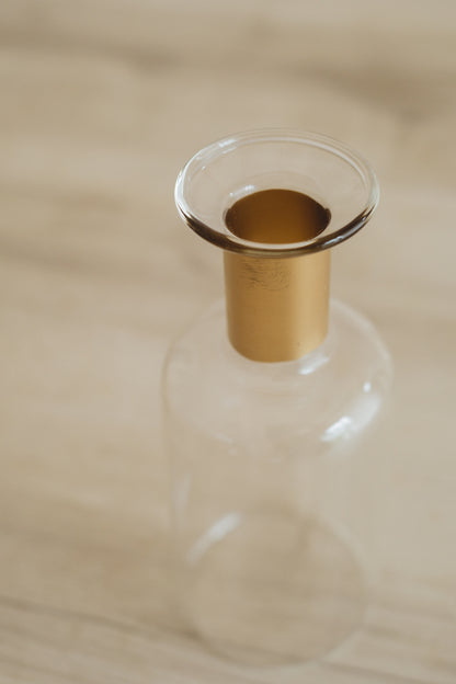 NEW◆Flower Vase／花器・フラワーベース／ゴールドリボン