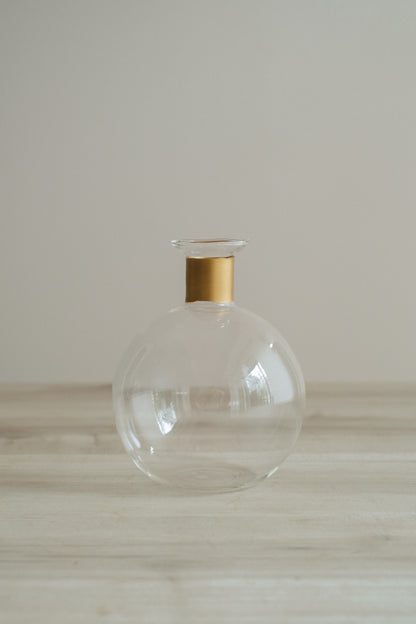 NEW◆Flower Vase／花器・フラワーベース／ゴールドリボン