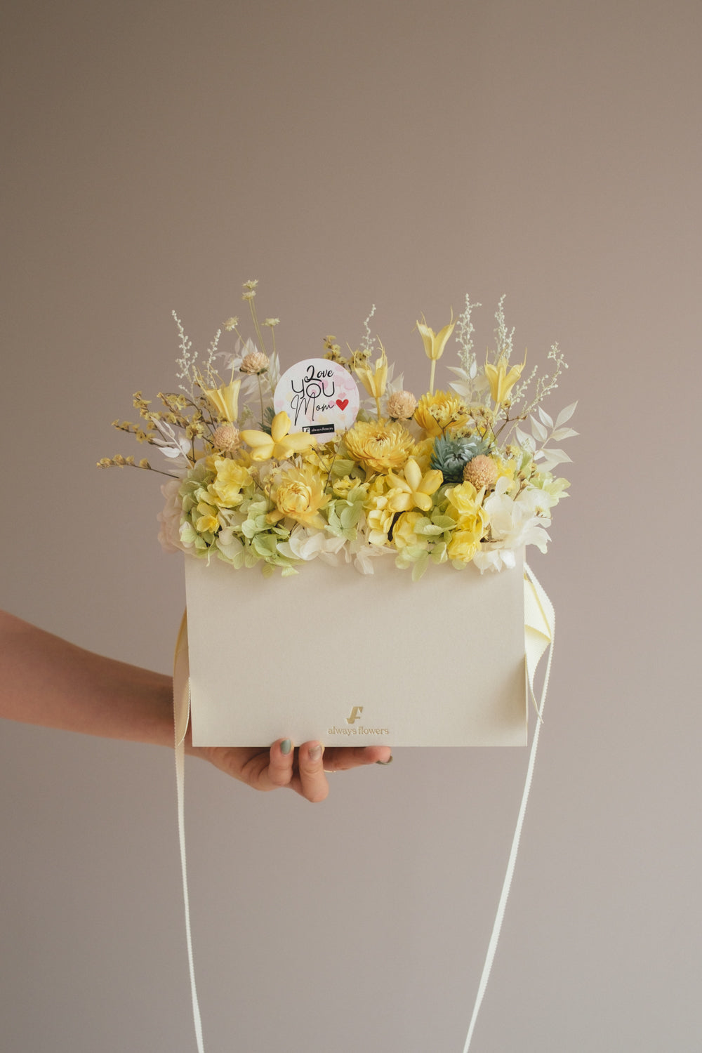 ◇数量限定◇Flower BAG No.1／フラワーバッグアレンジ 5 Colors
