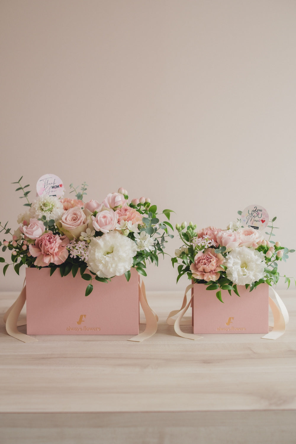 ◆母の日限定ピンクバッグ◆Flower BAG No.1/フラワーバッグアレンジ モアピンクバッグ/カーネーション 生花