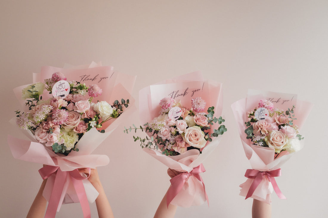 ◆母の日限定◆Message Bouquet／メッセージブーケ　スウィートマム／カーネーション　生花・花束