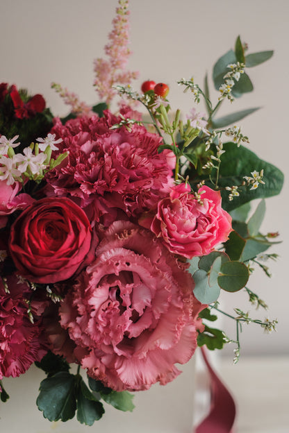 ◆母の日限定◆Flower BAG No.1／フラワーバッグアレンジ　マムズラヴ／カーネーション　生花