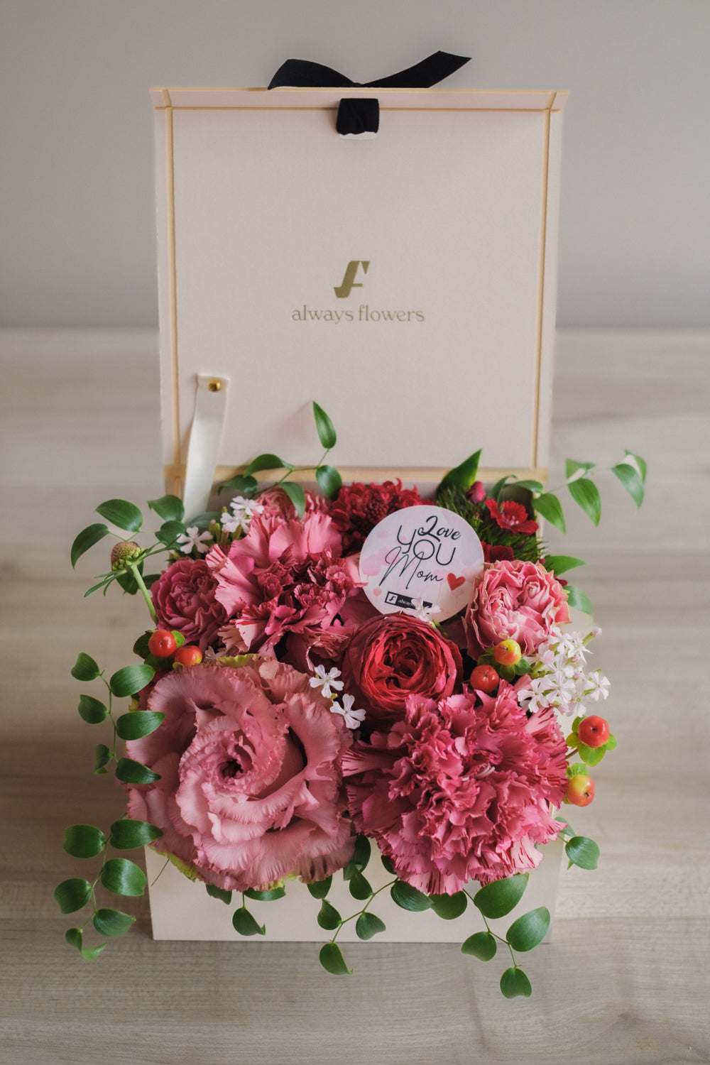 ◆母の日限定◆Surprise Flower Box /サプライズフラワーボックス マムズグロウ/カーネーション 生花