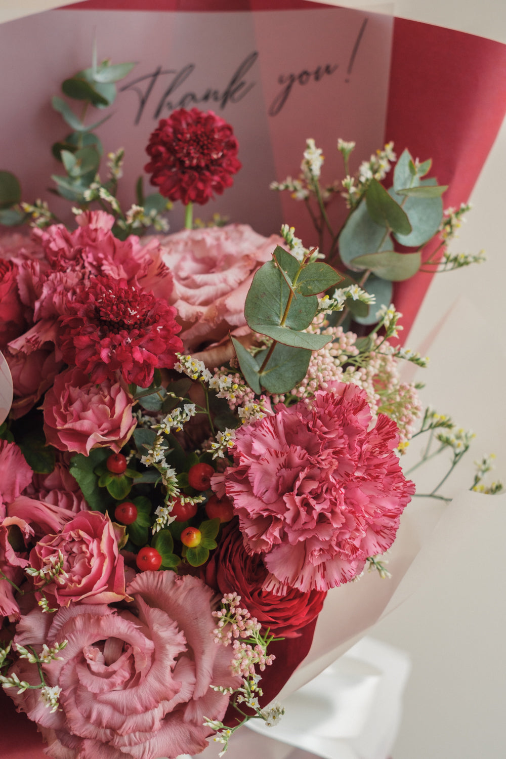 ◆母の日限定◆Message Bouquet／メッセージブーケ　マムズハグ／カーネーション　生花・花束