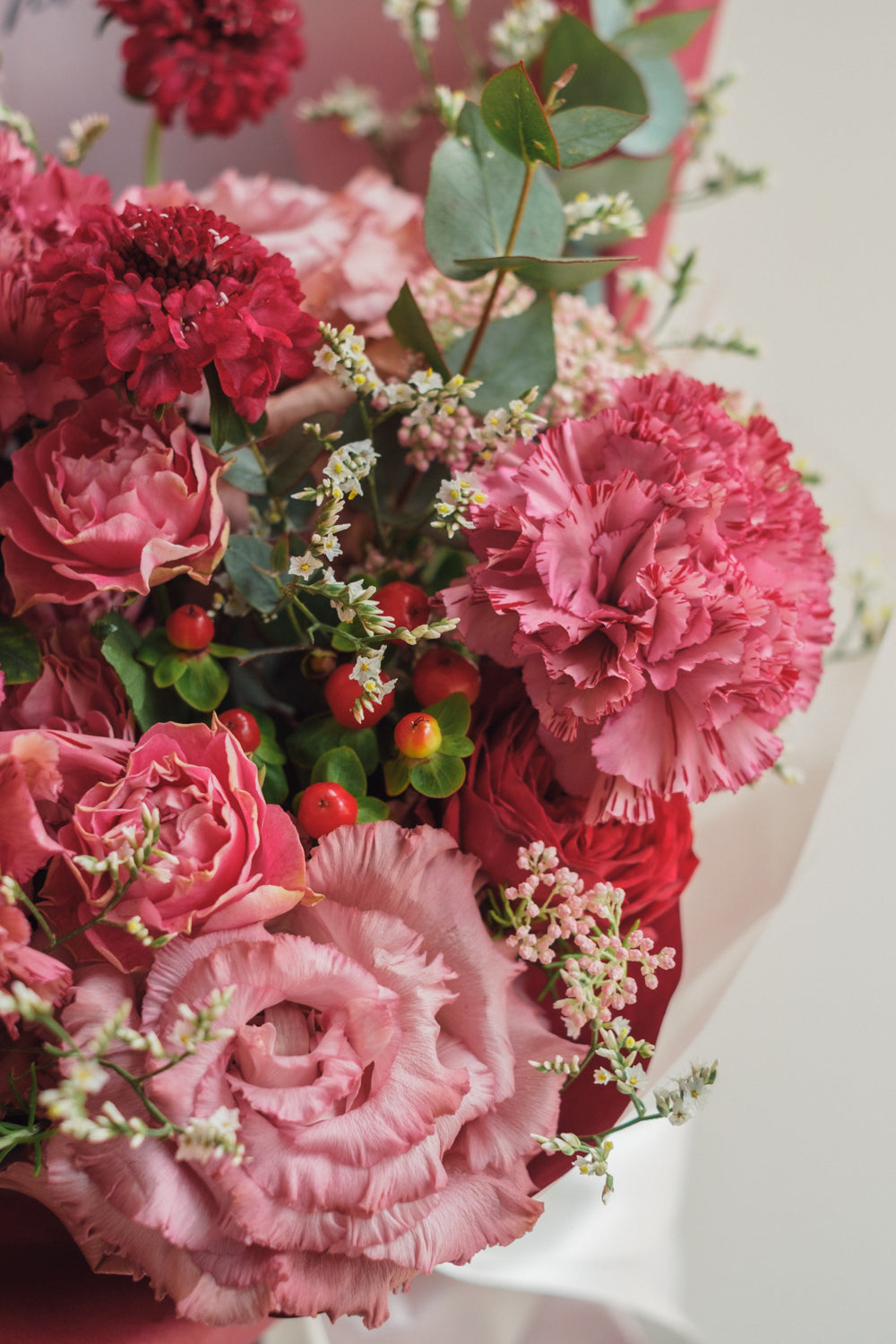 ◆母の日限定◆Message Bouquet／メッセージブーケ　マムズハグ／カーネーション　生花・花束