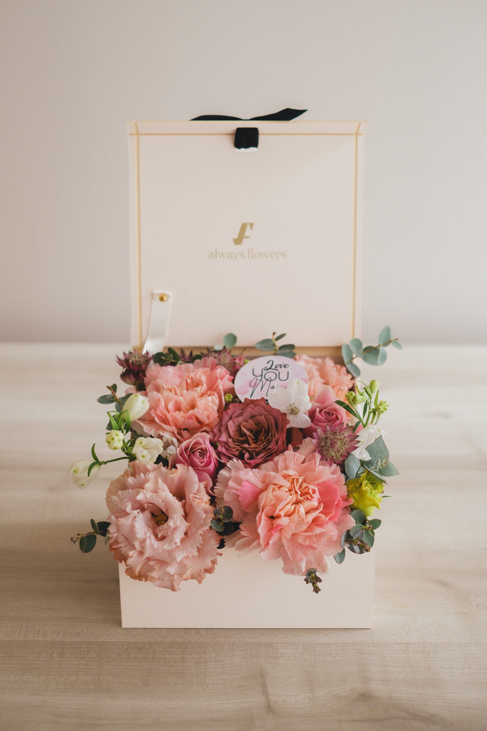 ◆母の日限定◆Surprise Flower Box /サプライズフラワーボックス マムズルミ/カーネーション 生花