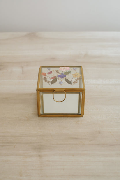 New◆Accessory case／アクセサリーケース／フラワーガーデン