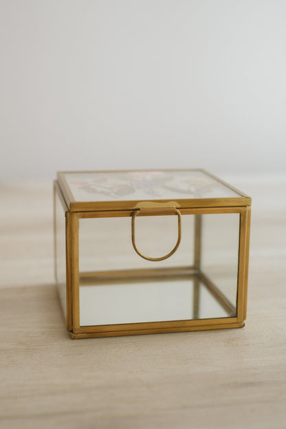 New◆Accessory case／アクセサリーケース／フラワーガーデン