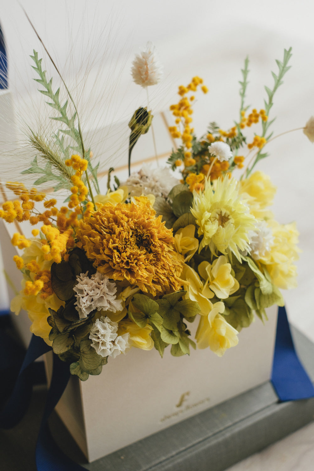 ◇季節限定◇Flower BAG No.1／フラワーバッグアレンジ イエロー