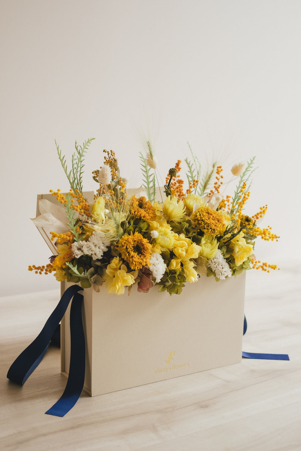◇季節限定◇Flower BAG No.1／フラワーバッグアレンジ イエロー