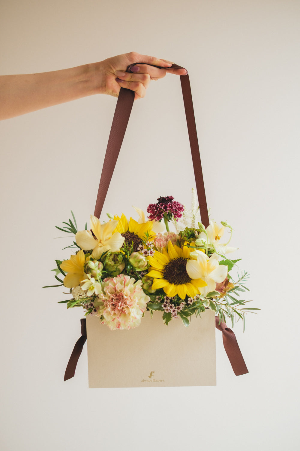◇5/21-8/31お届け限定◇Flower BAG No.1／フラワーバッグアレンジ