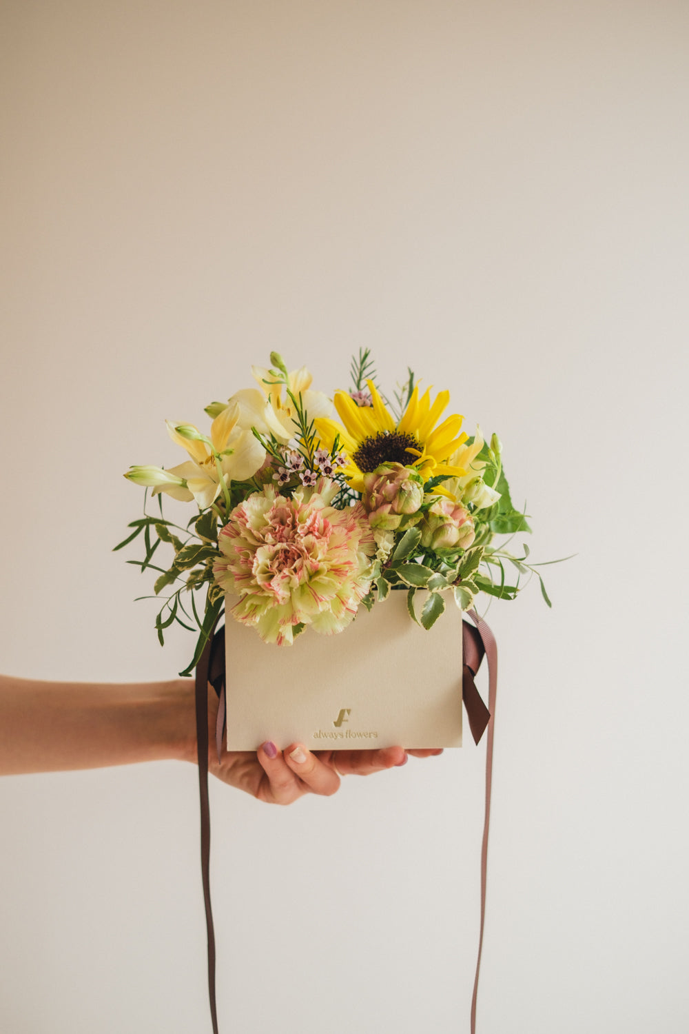◇5/21-8/31お届け限定◇Flower BAG No.1／フラワーバッグアレンジ