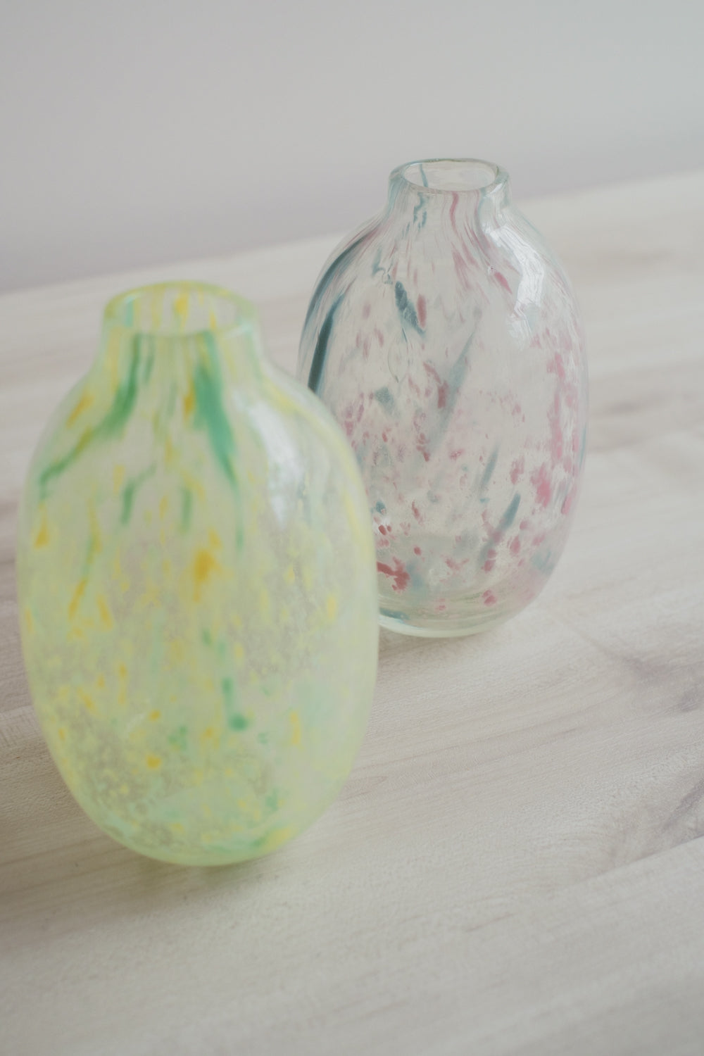 ◆母の日対象◆Flower Vase／花器・フラワーベース／バブルペイント