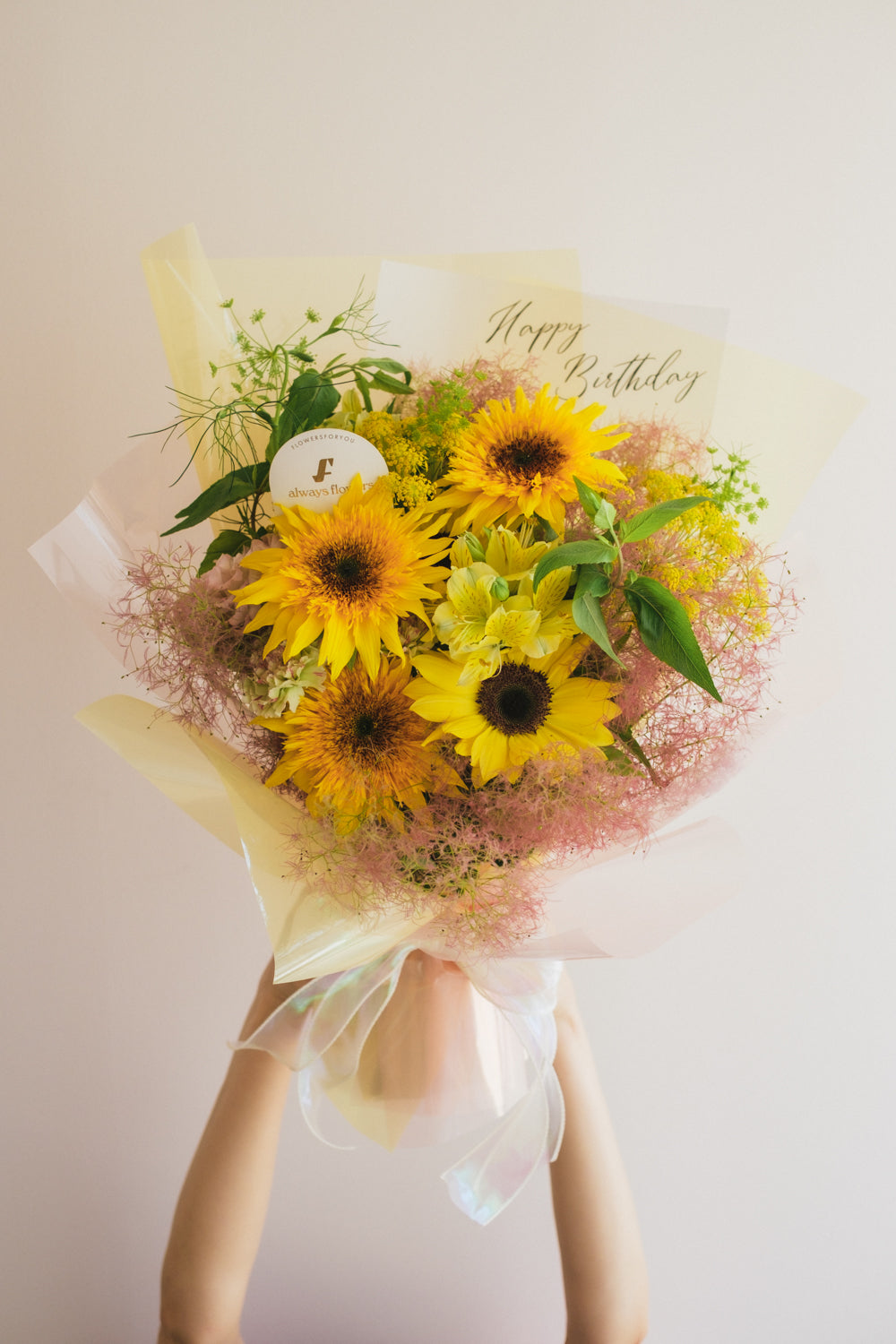 ◆6/2-7/31お届け限定◆Message Bouquet／メッセージブーケ　キャンディースモーク／生花・花束