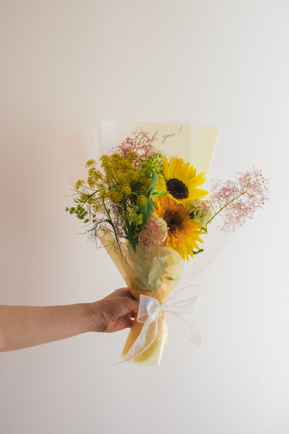 ◆6/2-7/31お届け限定◆Message Bouquet／メッセージブーケ　キャンディースモーク／生花・花束