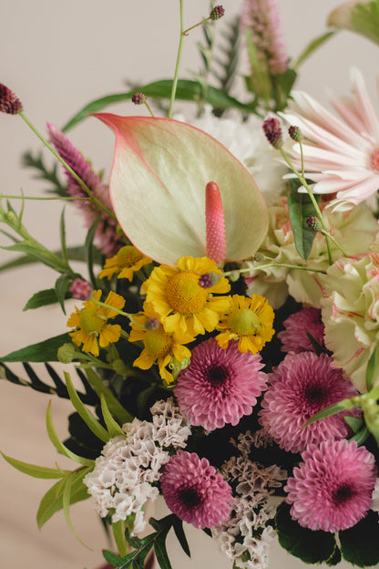 ◆8/19-9/30お届け限定◆Flower BAG No.1／フラワーバッグアレンジ　サンリットブルーム／生花