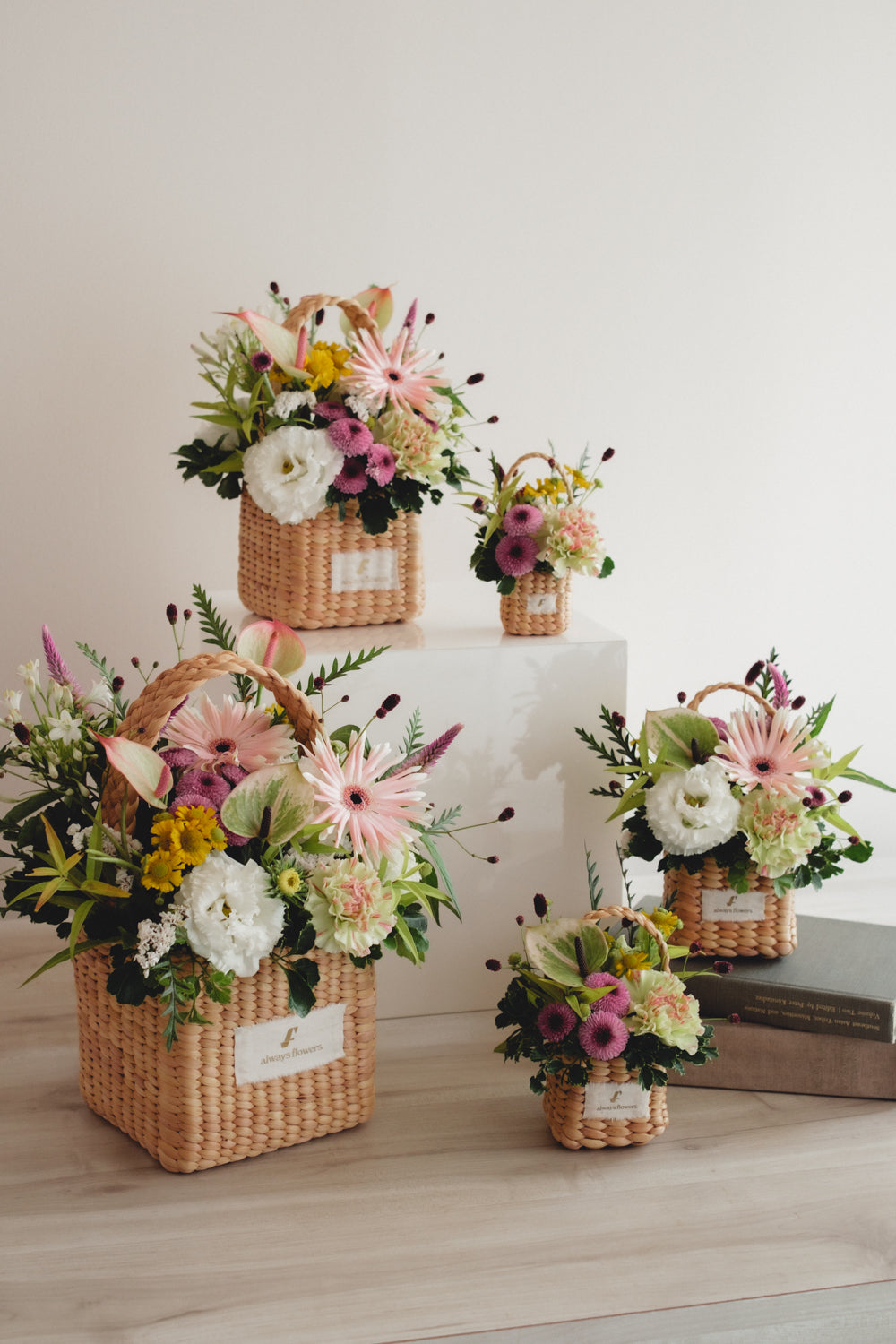 ◆8/19-9/30お届け限定◆Flower BAG No.3/フラワーバッグアレンジ サンリットガーデン/生花