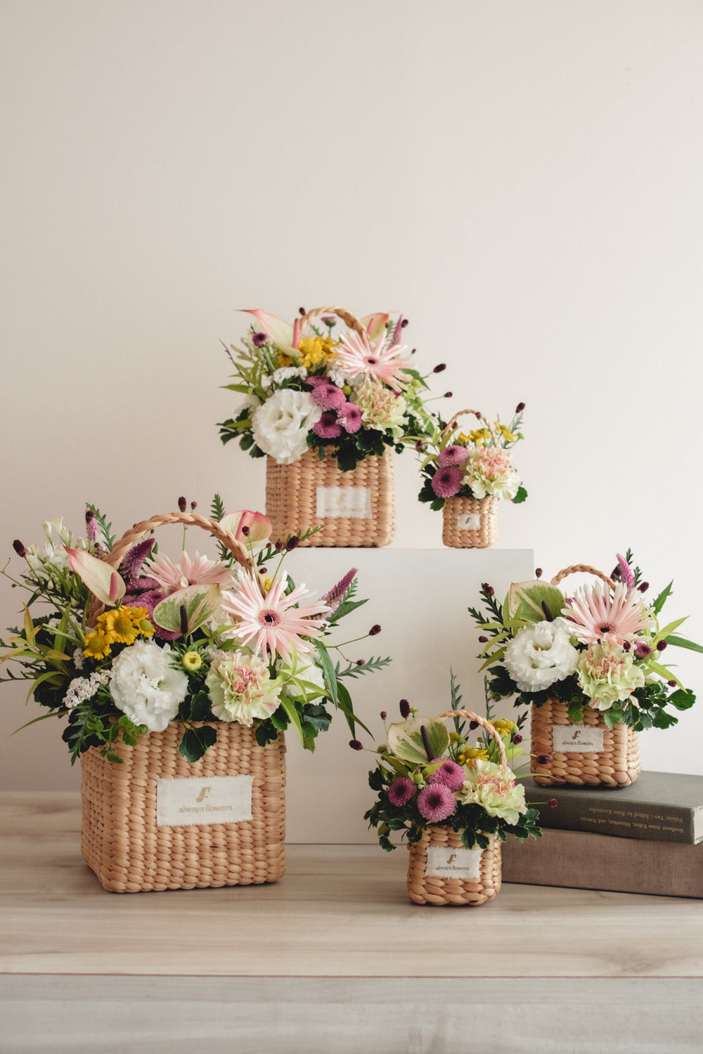 ◆8/19-9/30お届け限定◆Flower BAG No.3/フラワーバッグアレンジ サンリットガーデン/生花