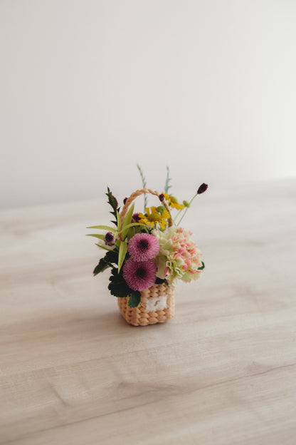 ◆8/19-9/30お届け限定◆Flower BAG No.3／フラワーバッグアレンジ　サンリットガーデン／生花