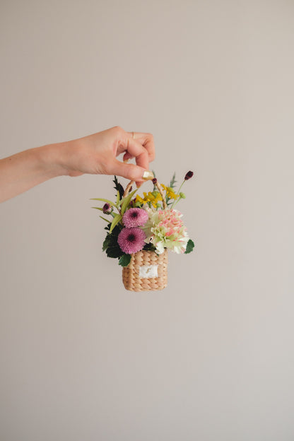 ◆8/19-9/30お届け限定◆Flower BAG No.3／フラワーバッグアレンジ　サンリットガーデン／生花