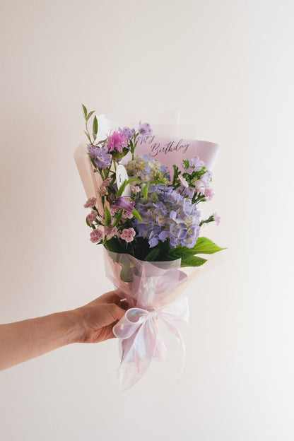 ◆6/2-7/10お届け限定◆Message Bouquet／メッセージブーケ　シャボンマジック／生花・花束
