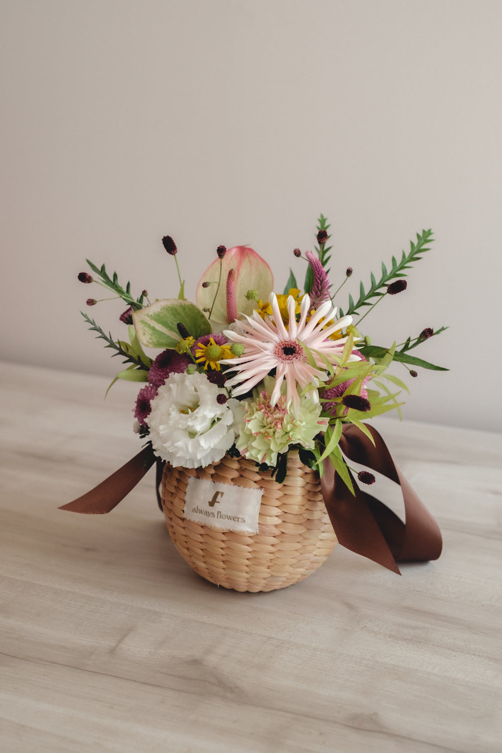 ◆8/19-9/30お届け限定◆Flower BAG No.2／フラワーバッグアレンジ　サマーメモリー／生花