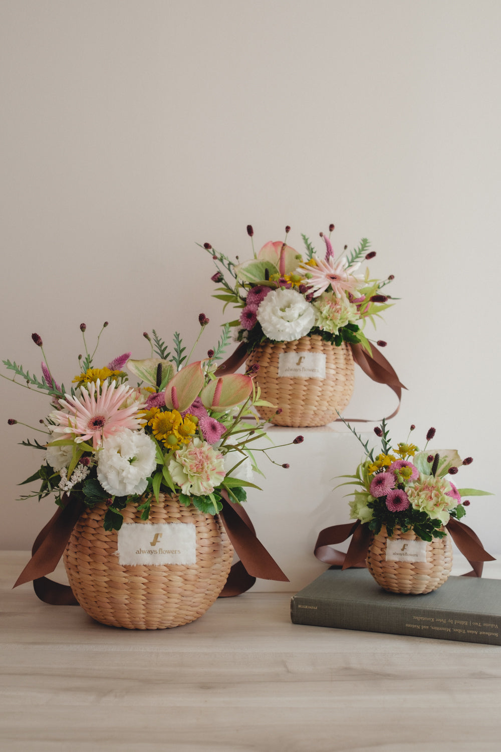 ◆8/19-9/30お届け限定◆Flower BAG No.2／フラワーバッグアレンジ　サマーメモリー／生花