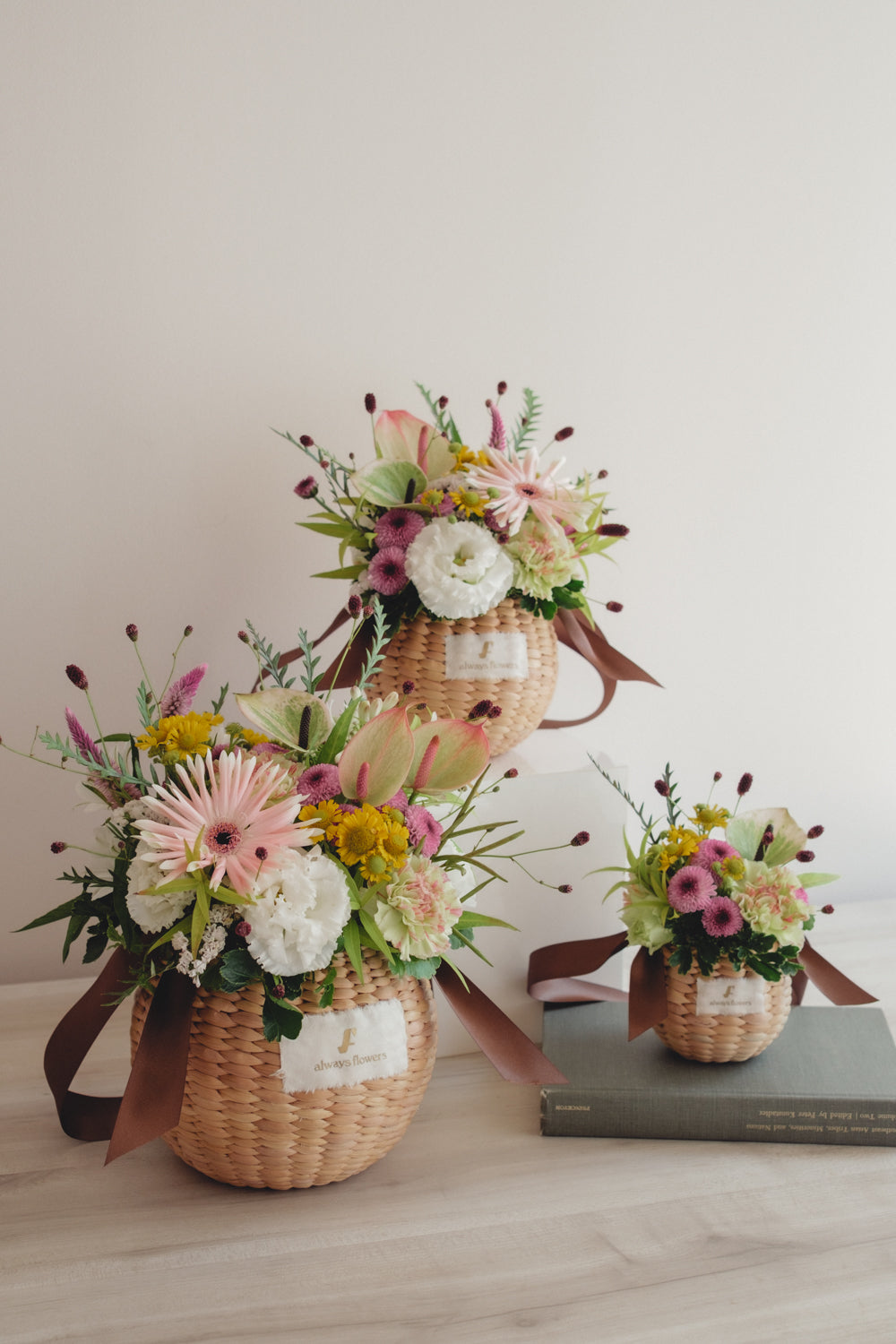 ◆8/19-9/30お届け限定◆Flower BAG No.2／フラワーバッグアレンジ　サマーメモリー／生花