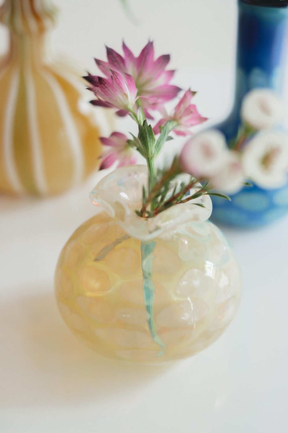 NEW◆Flower Vase／花器・フラワーベース＆お花／ジェリーフィッシュ