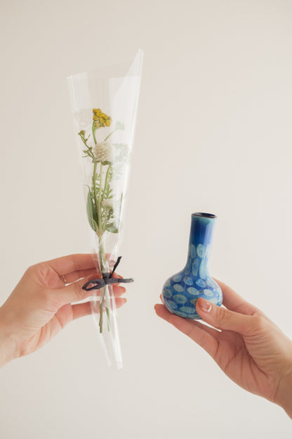 NEW◆Flower Vase／花器・フラワーベース＆お花／ジェリーフィッシュ