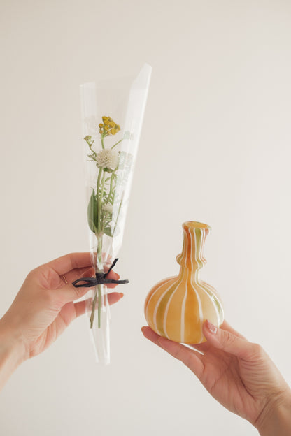 NEW◆Flower Vase／花器・フラワーベース＆お花／ジェリーフィッシュ