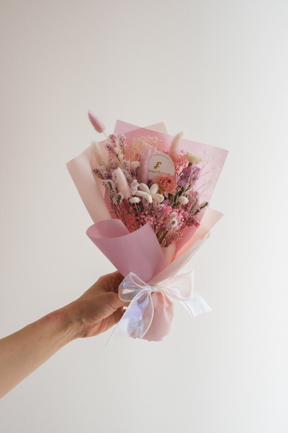 NEW◆Message Bouquet／メッセージブーケ　ピンキードロップ／ドライ・プリザーブドフラワー