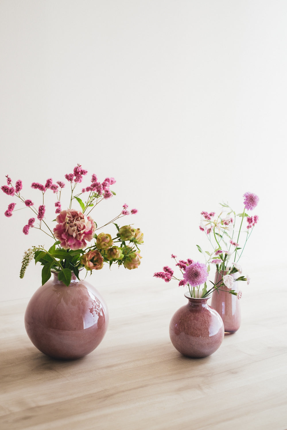 Flower Vase／花器・フラワーベース／FIDRIO Mauve