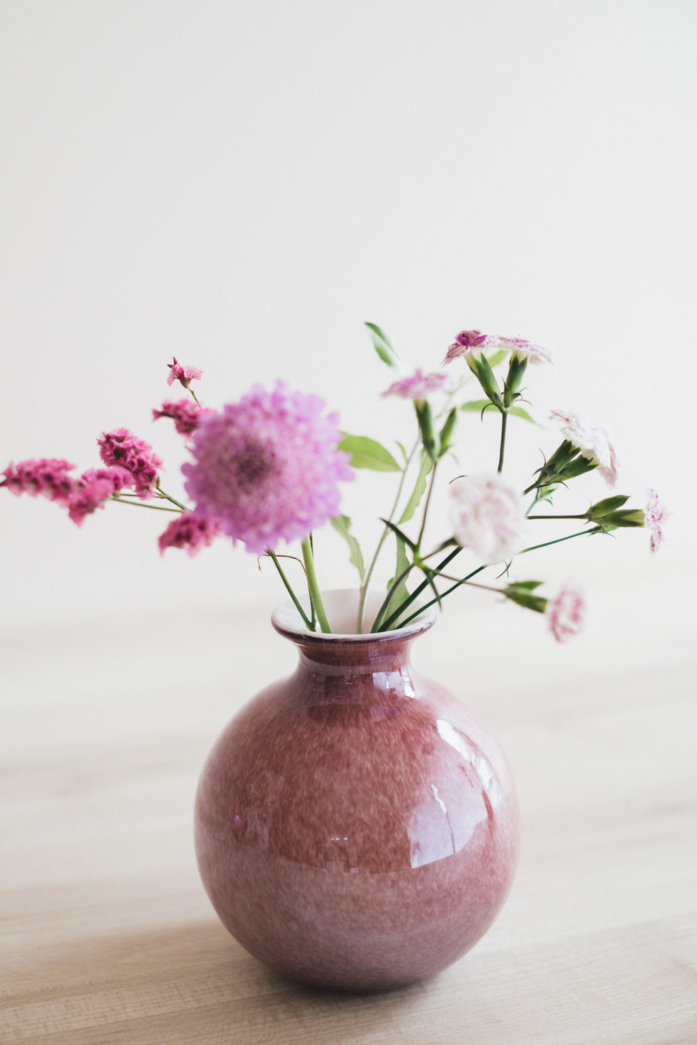 Flower Vase／花器・フラワーベース／FIDRIO Mauve