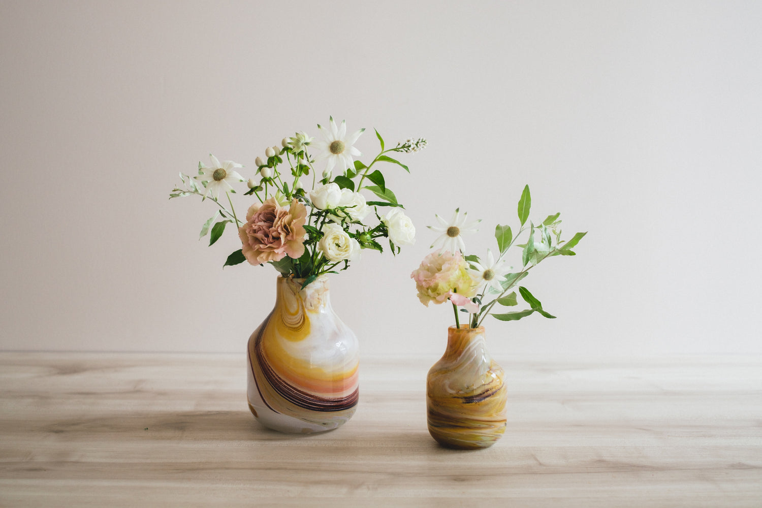 Flower Vase／花器・フラワーベース／FIDRIO　Brown Mixed