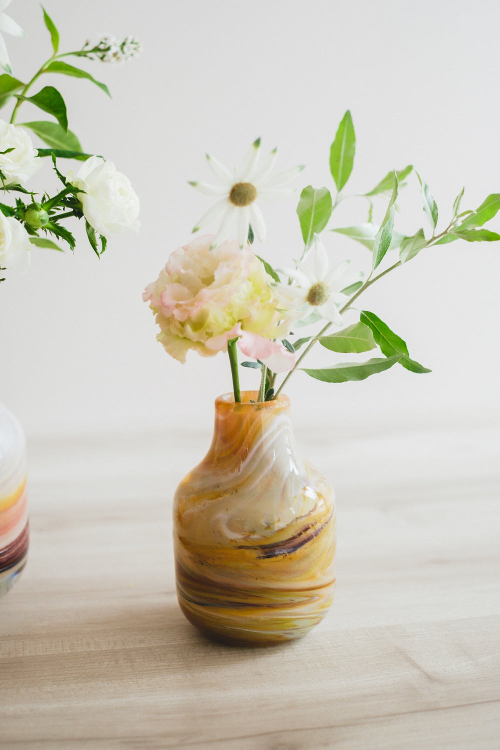 Flower Vase／花器・フラワーベース／FIDRIO　Brown Mixed