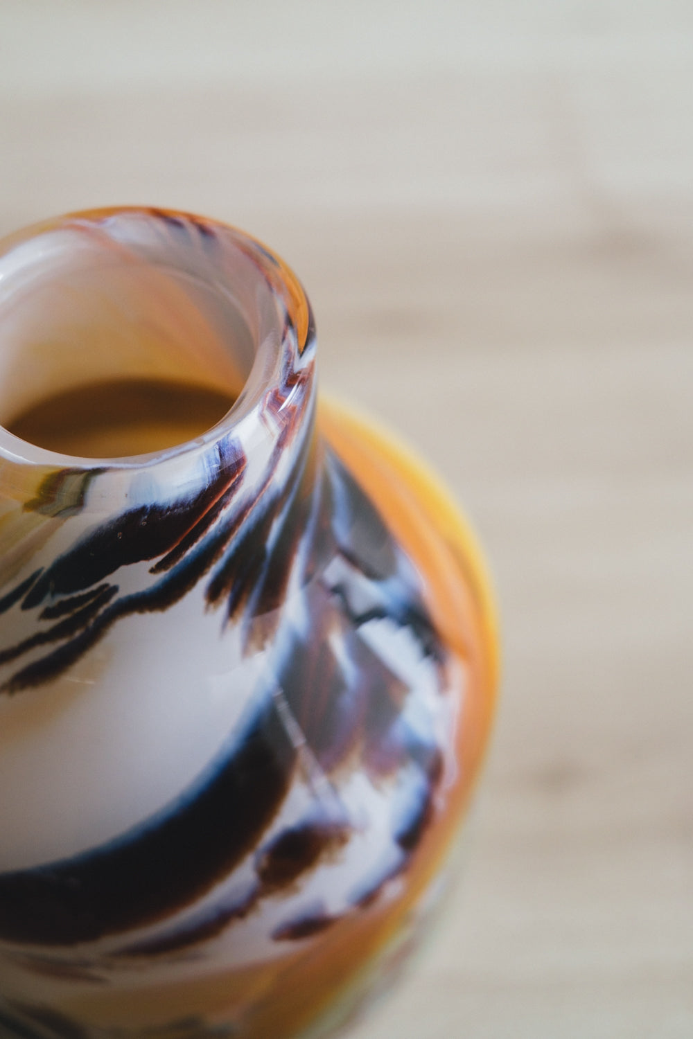 Flower Vase／花器・フラワーベース／FIDRIO　Brown Mixed