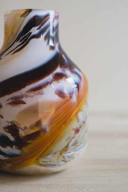 Flower Vase／花器・フラワーベース／FIDRIO　Brown Mixed
