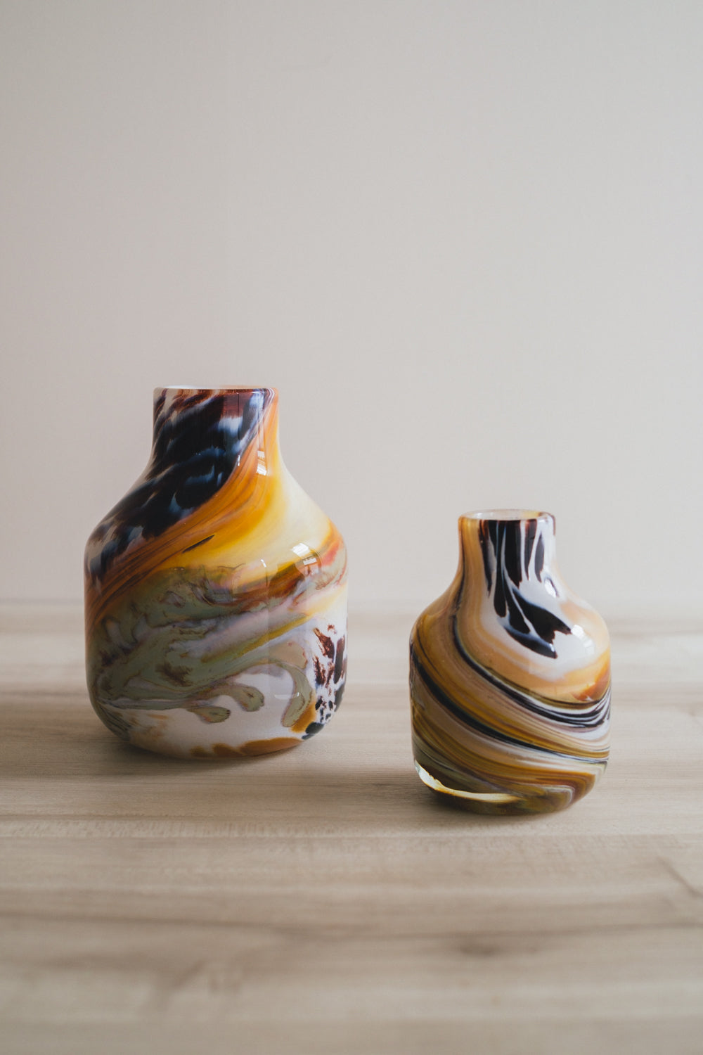Flower Vase／花器・フラワーベース／FIDRIO　Brown Mixed
