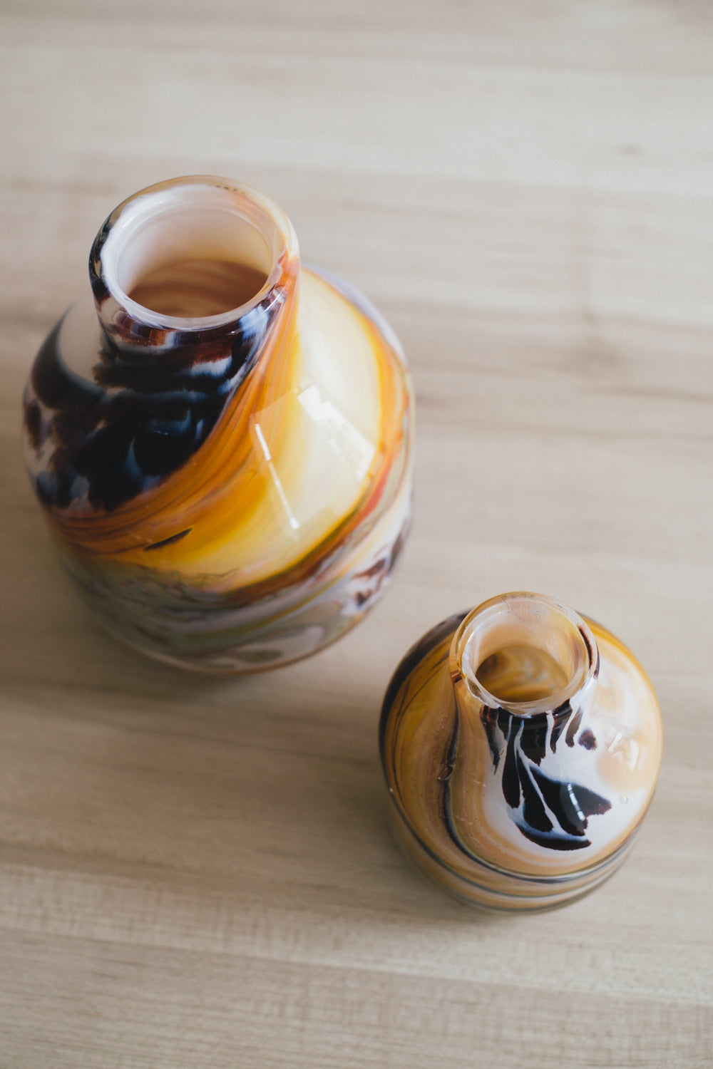 Flower Vase／花器・フラワーベース／FIDRIO　Brown Mixed