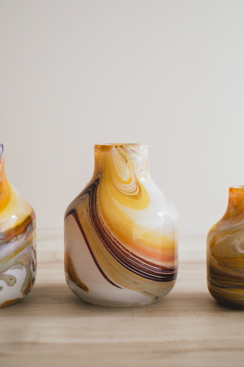 Flower Vase／花器・フラワーベース／FIDRIO　Brown Mixed