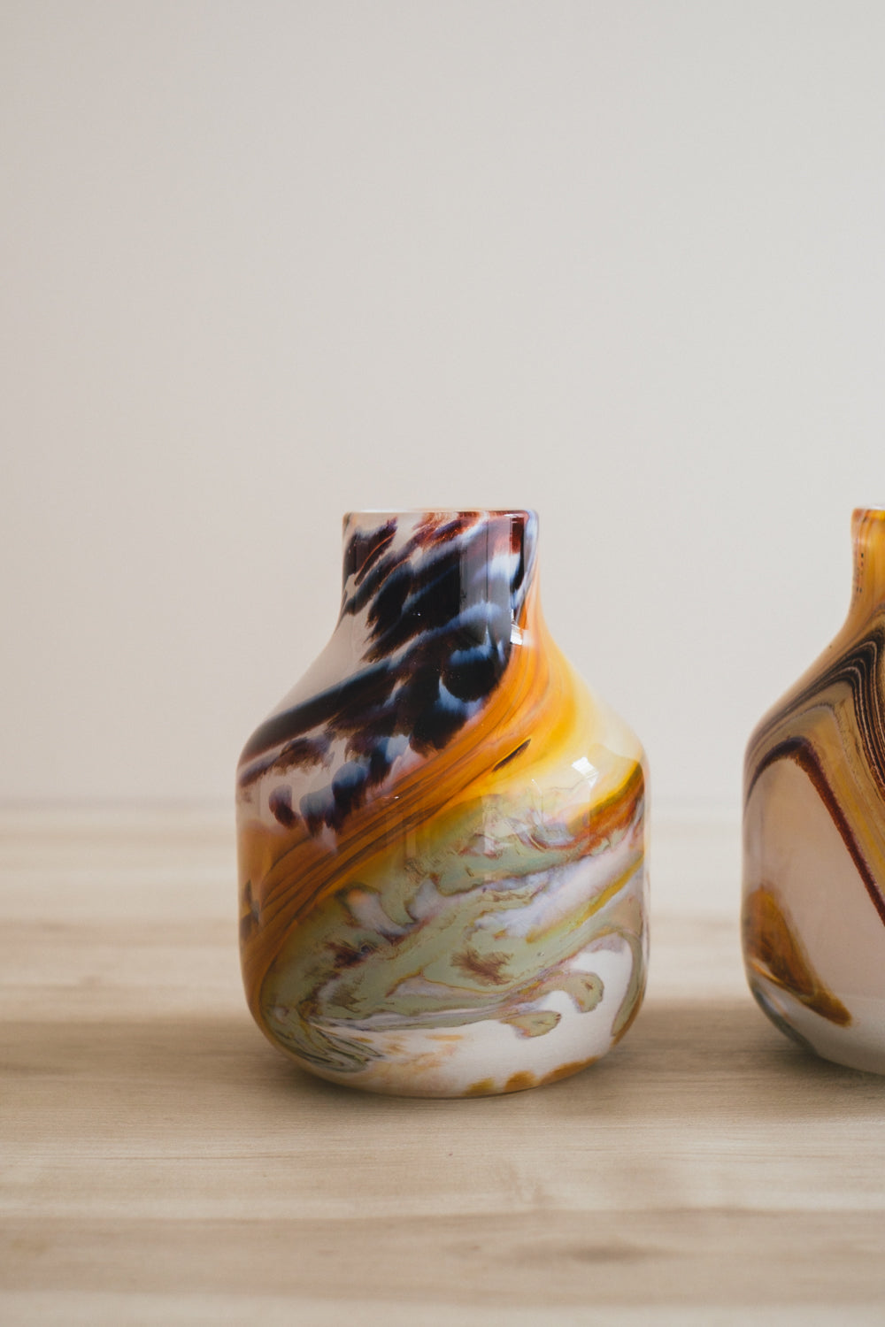 Flower Vase／花器・フラワーベース／FIDRIO　Brown Mixed