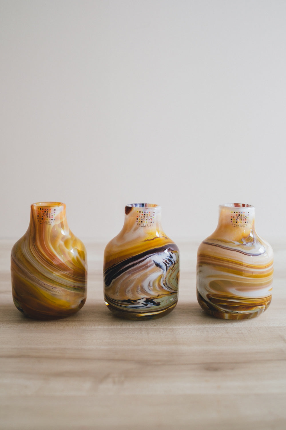 Flower Vase／花器・フラワーベース／FIDRIO　Brown Mixed