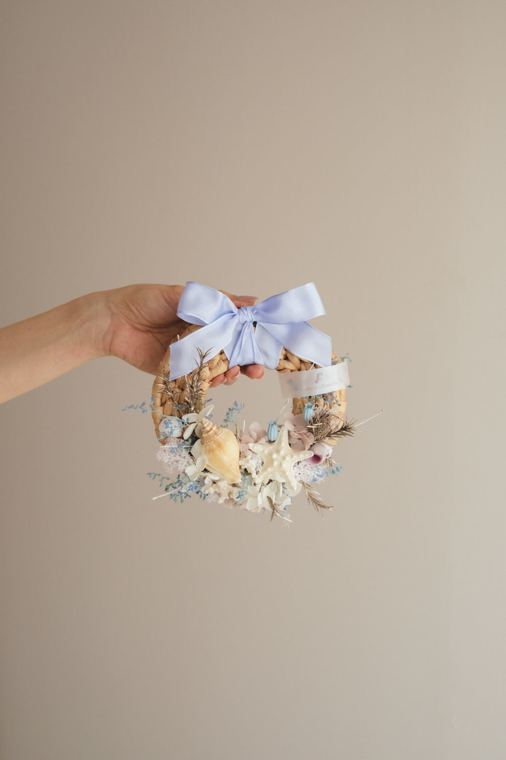 ◆季節限定◆Disc Wreath／ディスクリース　シージュエリー／ドライフラワー＆プリザーブドフラワー