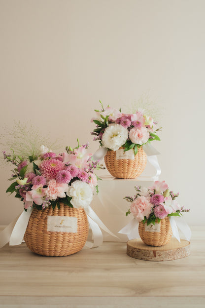 ◆7/14-8/31お届け限定◆Flower BAG No.2／フラワーバッグアレンジ　メモワール／生花