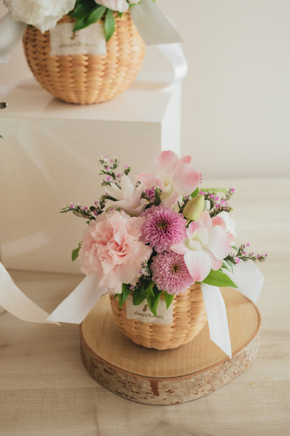 ◆7/14-8/31お届け限定◆Flower BAG No.2／フラワーバッグアレンジ　メモワール／生花