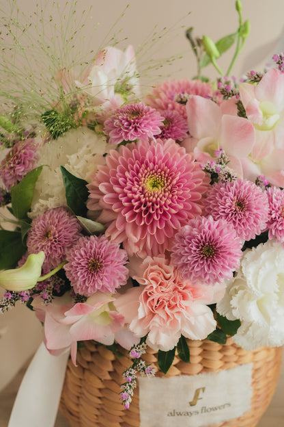 ◆7/14-8/31お届け限定◆Flower BAG No.2／フラワーバッグアレンジ　メモワール／生花