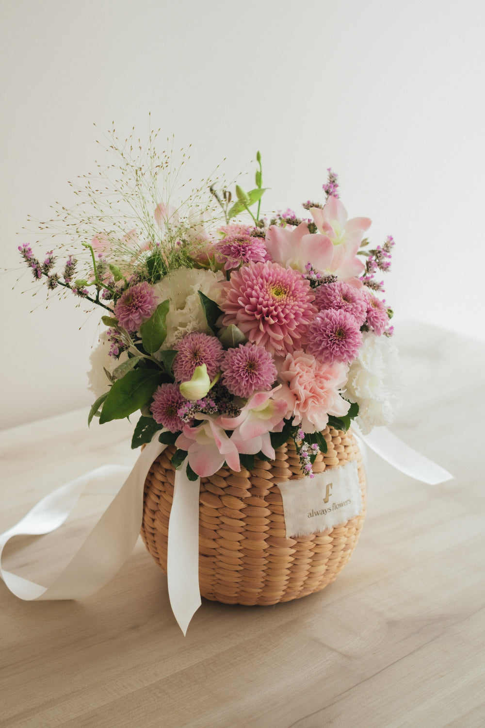 ◆7/14-8/31お届け限定◆Flower BAG No.2／フラワーバッグアレンジ　メモワール／生花