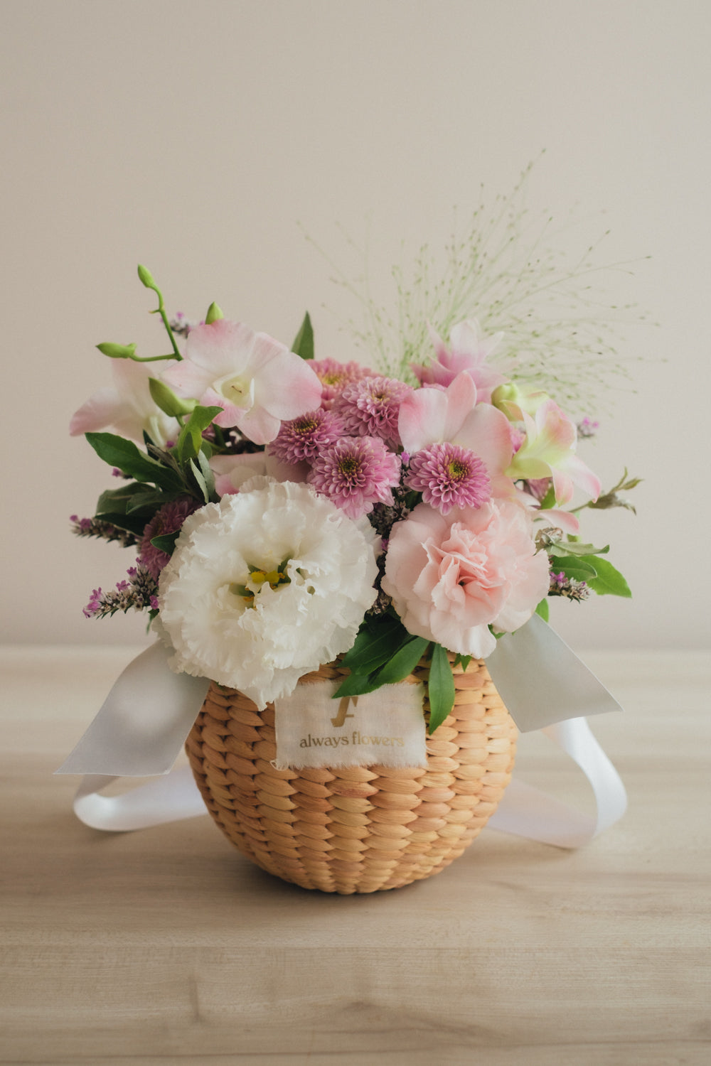 ◆7/14-8/31お届け限定◆Flower BAG No.2／フラワーバッグアレンジ　メモワール／生花