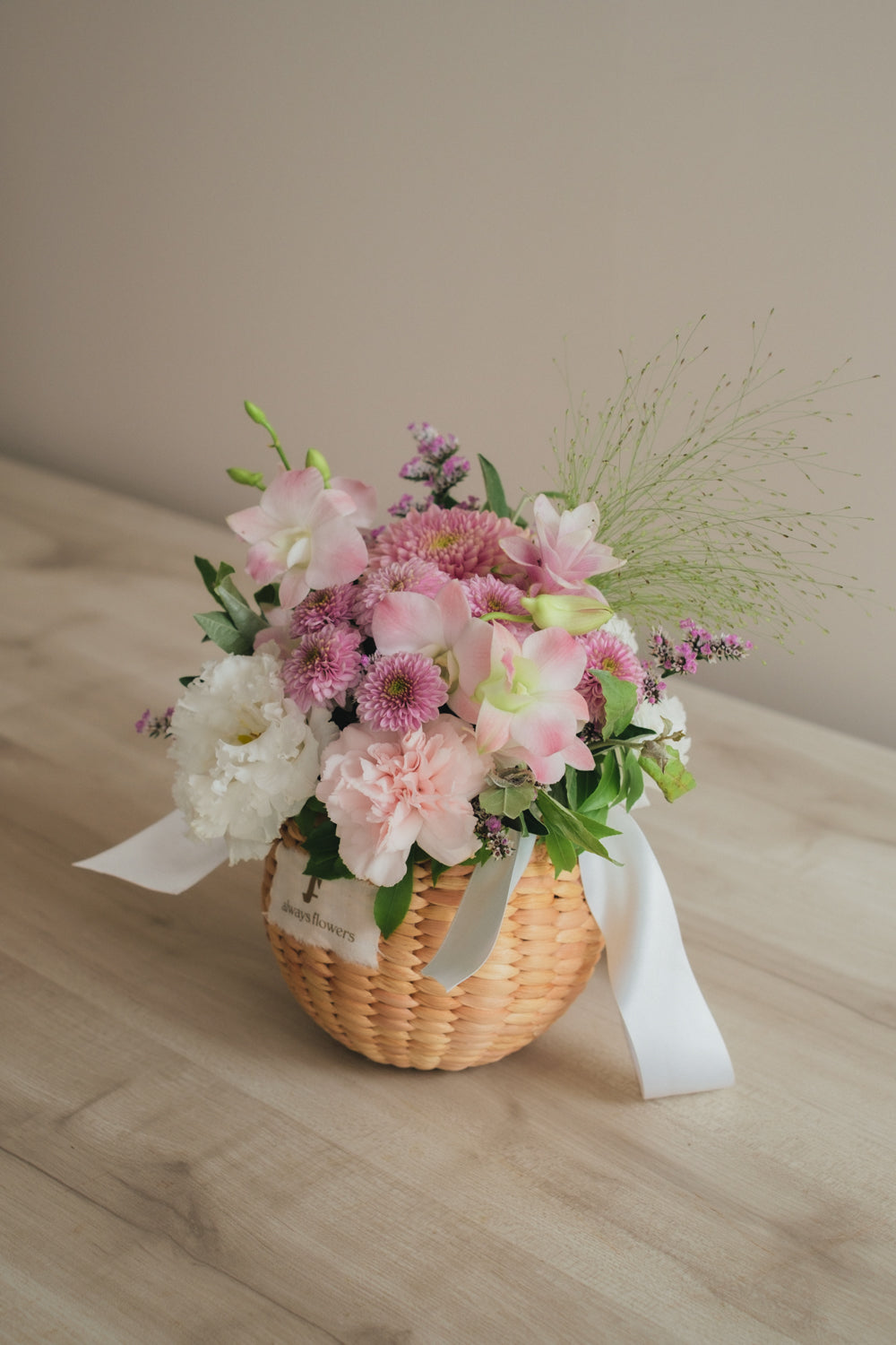◆7/14-8/31お届け限定◆Flower BAG No.2／フラワーバッグアレンジ　メモワール／生花